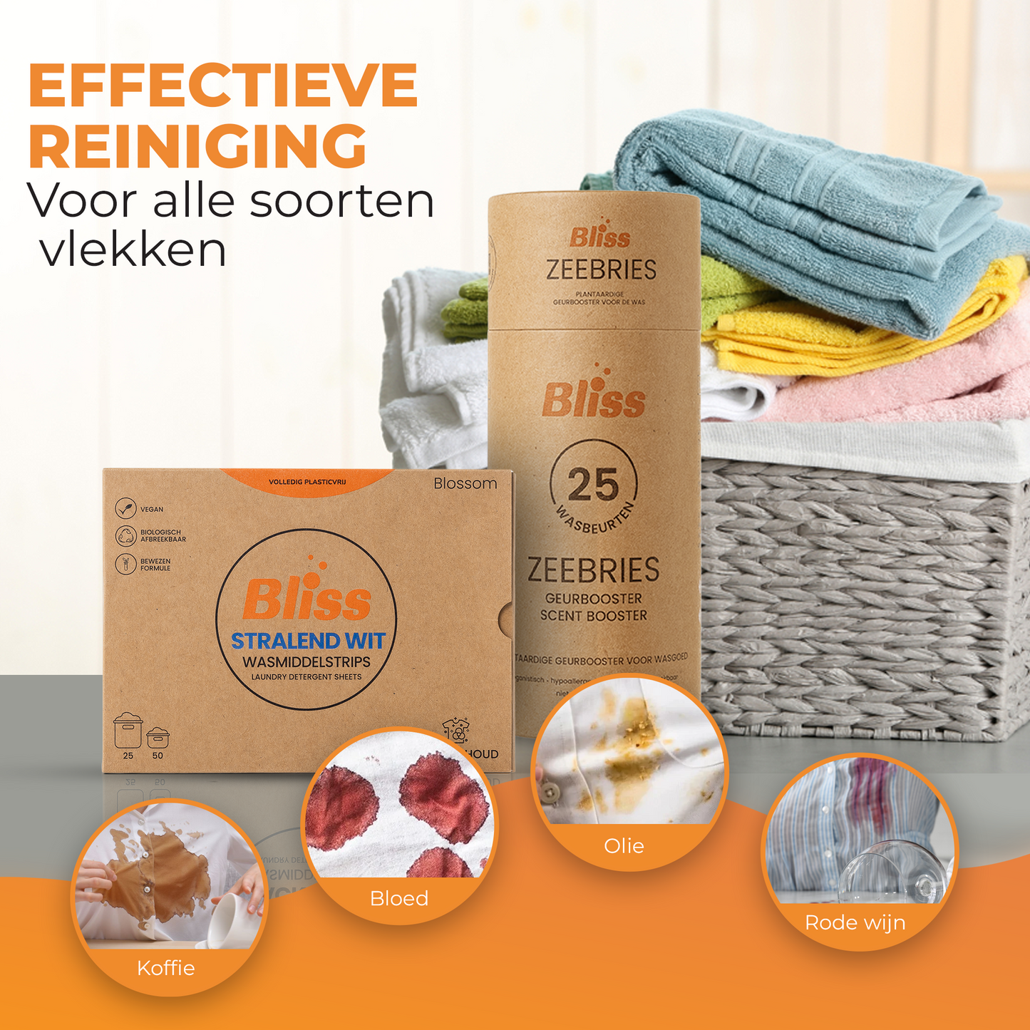 Milieuvriendelijke Wasstrips